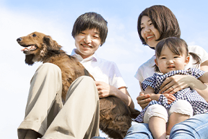 飼い主も同席OK